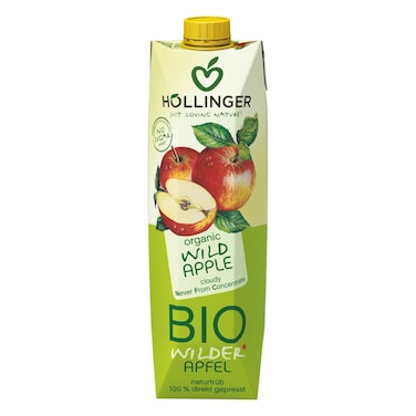 Hollinger Organic Wild Apple Juice, 1L