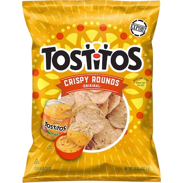 Tostitos Crispy Round Original Tortilla Chips, 283.5g