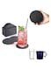 Azonee Round Felt Coasters, 10 PCS Non Slip Washable Table Coasters with Coaster Holder, Double Sided Plain Round Coasters, Coasters for Hot&amp;Cold Drinks Coffee Mats Home