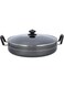Royalford 32Cm Non Stick Work Pan With Glass Lid, Multi, Rf10007