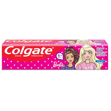 Colgate Kids Barbie 6+ Years Anti-Cavity Toothpaste 50ml