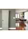 Galaxy Design 1-Door Metal Wardrobe with Mirror &amp; Lock (Grey) &ndash; Steel Storage Cabinet with Hanging Rod &amp; 5 Shelves