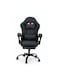 Galaxy Design Black Gaming Chair &ndash; Ergonomic Racing Style Recliner with Footrest, Lumbar Support &amp; Head Pillow