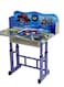 Galaxy Design Spider-Man Themed Blue Adjustable Height Kids Study Table and Chair Set &ndash; Ergonomic Learning Desk