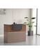 Galaxy Design Reception Desk for Front Office &ndash; Premium Quality Office Reception Counter (MAF-1405, 120cm)