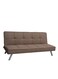 Galaxy Design 3-Seater Sofa Bed GDF-S-MF2402 (Brown) &ndash; Modern Fabric Convertible Sleeping Sofa