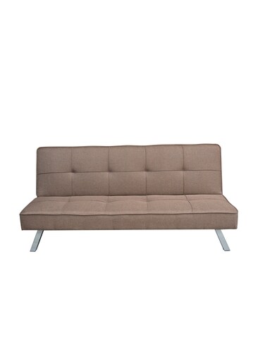 Galaxy Design 3-Seater Sofa Bed GDF-S-MF2402 (Brown) &ndash; Modern Fabric Convertible Sleeping Sofa