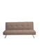 Galaxy Design 3-Seater Sofa Bed GDF-S-MF2402 (Brown) &ndash; Modern Fabric Convertible Sleeping Sofa