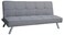 Galaxy Design 3-Seater Sofa Bed GDF-S-MF2402 (Grey) &ndash; Modern Fabric Convertible Sleeping Sofa