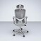 Galaxy Design Black &amp; Grey Ergonomic Office Chair &ndash; Adjustable Headrest &amp; Lumbar Support Computer Chair