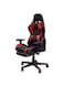 Galaxy Design Racing E-Sports Gaming Chair GDF-MF8189 (Red &amp; Black) &ndash; High Back Revolving Computer Chair with Headrest