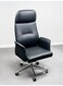 Galaxy Design Boss Office Chair &ndash; Black PU Leather Computer Desk Chair with Steel Frame, Lumbar Support &amp; Adjustable Height