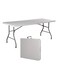 Galaxy Design Folding Rectangular Multipurpose Table (180&times;60 cm) &ndash; Portable Steel Frame Table for Home, Kitchen &amp; Outdoor Use