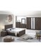 Galaxy Design Bedroom Set 5 Piece Light Wood &ndash; King Size Bed, 6 Door Wardrobe, Dresser &amp; Side Tables Modern Furniture Set