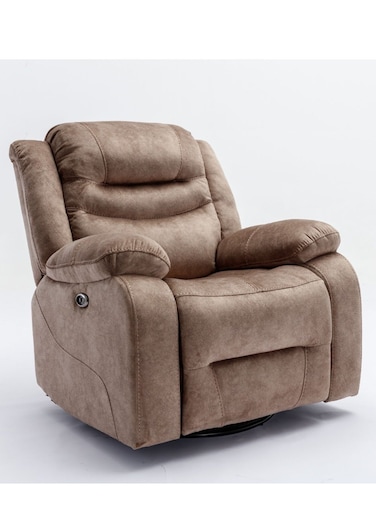 Galaxy Design Faux Leather Recliner Sofa GDF-MF2319-123 (Brown) &ndash; Single Seater Recliner Chair
