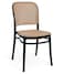 Galaxy Design Black Plastic Chair &ndash; Cane Style Dining Chair for Indoor &amp; Outdoor Use (GDF-MF-C-21-007)