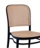 Galaxy Design Black Plastic Chair &ndash; Cane Style Dining Chair for Indoor &amp; Outdoor Use (GDF-MF-C-21-007)
