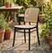 Galaxy Design Black Plastic Chair &ndash; Cane Style Dining Chair for Indoor &amp; Outdoor Use (GDF-MF-C-21-007)