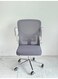 Galaxy Design White &amp; Grey Mesh Office Chair &ndash; Ergonomic Swivel Chair with Lumbar Support, Flip-Up Armrests &amp; Adjustable Height for Home, Office &amp; Gaming
