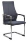 Galaxy Design Grey Visitor Chair &ndash; Ergonomic Mesh Office Chair with Breathable Backrest &amp; Strong Steel Frame for Office, Reception &amp; Waiting Areas