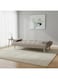 Galaxy Design Sofa Cum Bed &ndash; 3-Seater Ribbed Velvet Convertible Sofa Bed with Wooden Legs, Foldable Sleeper Sofa for Living Room, Studio &amp; Guest Room