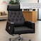 Galaxy Design Black Executive Office Chair &ndash; High Back Ergonomic Boss Chair with Lumbar Support for Home &amp; Office
