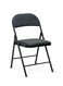 Galaxy Design MH-102 Black Folding Chair &ndash; Padded Portable Multi-Functional Chair for Home, Dining, Office, Outdoor, Fishing &amp; Classroom Use