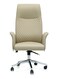 Galaxy Design Office Chair GDF-MH9093 Beige Brown &ndash; Ergonomic Quilted Executive Chair with Height Adjustment, Tilt Lock, Padded Armrests &amp; Chrome Metal Base