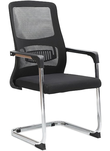 Galaxy Design Black Mesh Office Chair &ndash; Ergonomic Executive Chair with Back Support &amp; Heavy-Duty Steel Frame for Office &amp; Home
