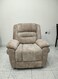 Galaxy Design Plush Manual Recliner Chair GDF-MH1804 Beige &ndash; Adjustable Backrest &amp; Footrest, Comfortable Lounge Chair for Living Room &amp; Bedroom