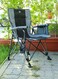 Galaxy Design Camping Chair &ndash; Portable Folding Beach &amp; Garden Chair with Cup Holder, Storage Pockets &amp; Carry Bag, Comfortable Tilted Back for Outdoor &amp; Travel