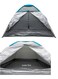 Galaxy Design 4-Person Waterproof Camping Tent GDF-MH-TK005 Grey &ndash; Lightweight Easy-Setup All-Weather Outdoor Tent for Camping &amp; Adventures
