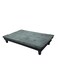 Galaxy Design Versatile Armless 3-Seater Sleeper Sofa GDF-MH114SB Grey &ndash; Convertible Sofa Bed for Modern Living Room