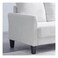 Galaxy Design 3-Seater Fabric Sofa (Cream) &ndash; Modern Upholstered Living Room Couch with Plush Cushions
