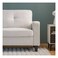 Galaxy Design 2-Seater Fabric Sofa (Cream) &ndash; Modern Upholstered Loveseat with Plush Cushions