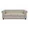 Galaxy Design Wooden Premium Chesterfield Sofa Set (3+2+1 Seater, Beige) &ndash; Classic Tufted Living Room Furniture