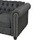 Galaxy Design Premium Chesterfield Sofa Set (3+2+1 Seater, Dark Grey) &ndash; Classic Tufted Living Room Furniture