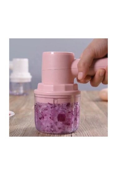 USB Rechargeable Electric Hand Mixer &ndash; Portable Handheld Blender with Whisk Attachment