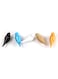 WVHTHVW Bird Wall Hooks Coat Hooks, Resin Bird Hooks Colorful Bird Wall Decor Home Art Bird Towel Hook Hat Rack Entryway Bathroom Kitchen (5 Assorted)