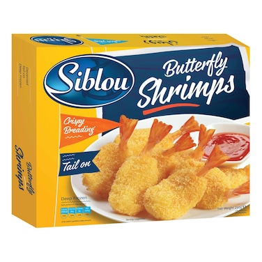 Siblou Butterfly Shrimps, 250g
