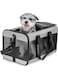 Generic Cat Carriers Dog Carrier Pet Carrier,Airline Approved Soft-Sided Pet Travel Carrier (Grey)