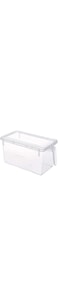 Generic Rectangular Food Storage Container With Lid And Handle For Meal Prep Kitchen And Pantry Organization Clear 3.6Liters Transparent, 50072-1B