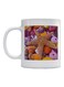 Starfish Printed Mug Brown/White/Purple