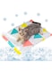 Aputue Pet Cooling Mat, 50X40cm Colorful Cooling Mats for Dogs and Cats, Non-Toxic Summer Time Dog and Cat Cooling Gel Mat Bed for Mat, Beat The Heat, Foldable Pet Cooling Pad for Kitten Cat Puppy