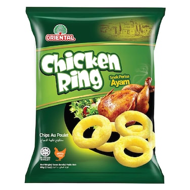Oriental Chicken Ring Snacks, 60g