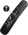 Gvirtue for LG TV Remote Control Replacement MR21GA, for All 2019-2023 LG Magic Remote Control for LG Smart TVs, for LG UHD OLED QNED NanoCell 4K 8K Smart TV with Pointer and Voice Function