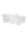 Microwave Safe Kitchen Queen Food Container Storage Set Small- 5 Pieces