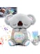 KASTWAVE Koala Baby Sleep Aid, Soother with Lullaby Songs &amp; White Noises and Portable Night Light Projector, 3 in 1 Starry Skies Koala Soother, Gift for Baby 0-6 Months