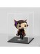hopeme Fully Assembled Acrylic Display Case, Clear Acrylic Protector Compatible with Funko POP! 4 Inch Vinyl Figures, Countertop Alternative Glass Case for Home Storage