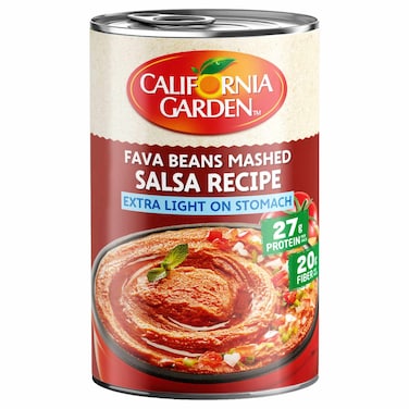 California Garden Fava Beans Mashed Salsa Recipe, 450g